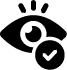 Asset 20 eye with checkmark